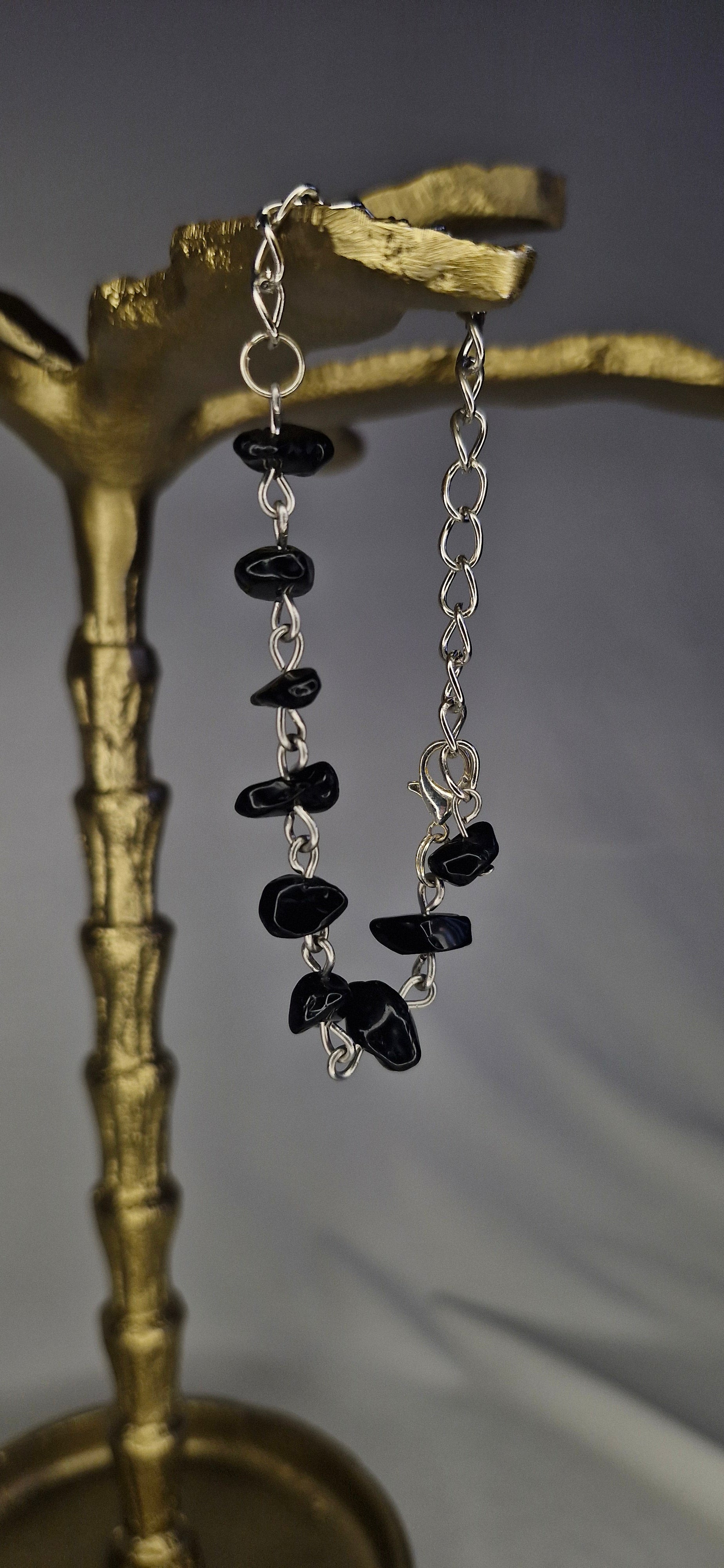 Black Obsidian bracelet