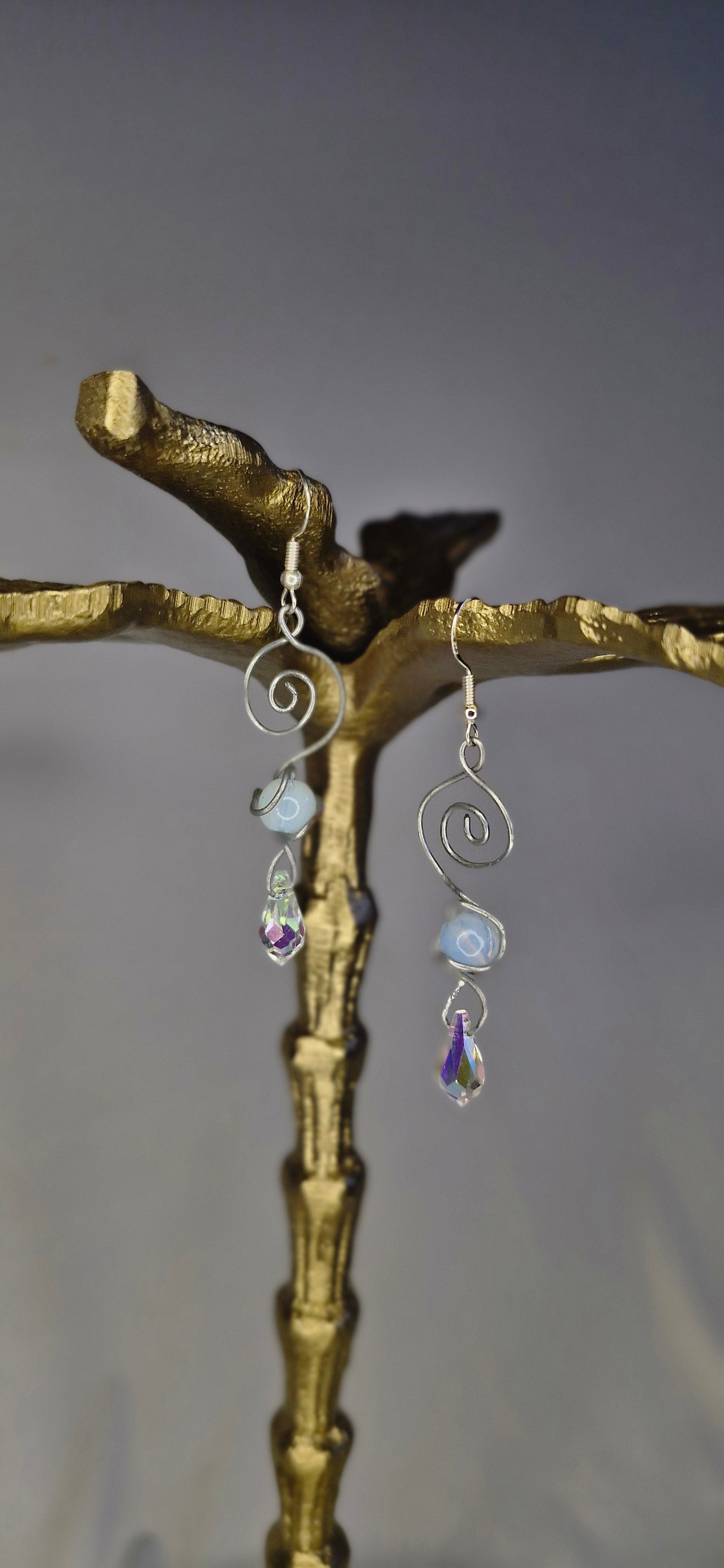 Suncatcher spiral Earrings