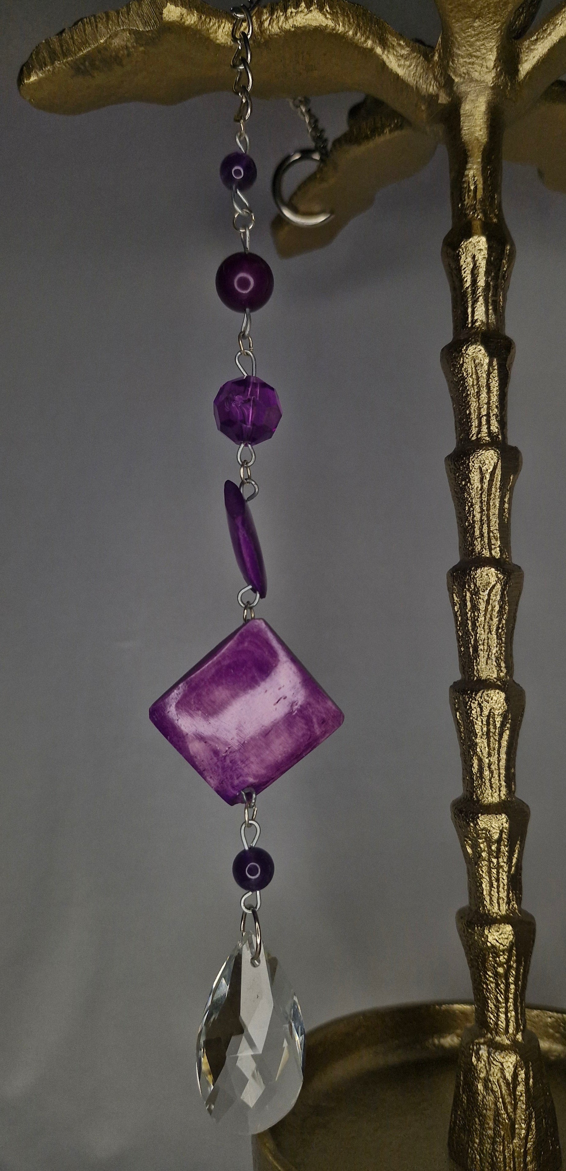 Purple suncatcher